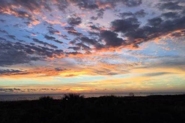 sunset at barefoot trace st augustine