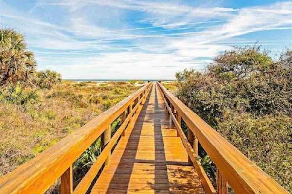 beach and tennis resort st augustine boardwalk to beach