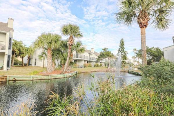 Sea Winds property with lagoon St. Augustine Florida