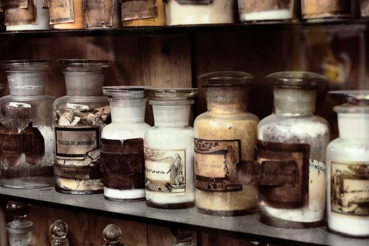 apothecary jars