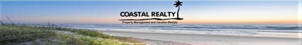 coastal realty logo on image of beach