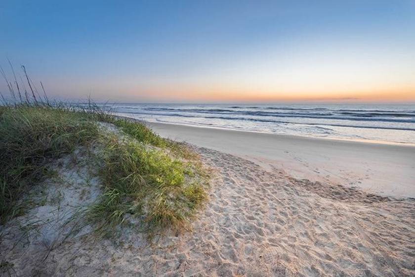 st augustine florida beach in summer