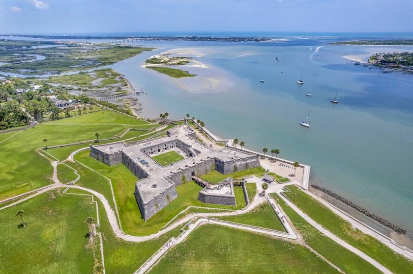 castillo de san marcos st augustine, fl